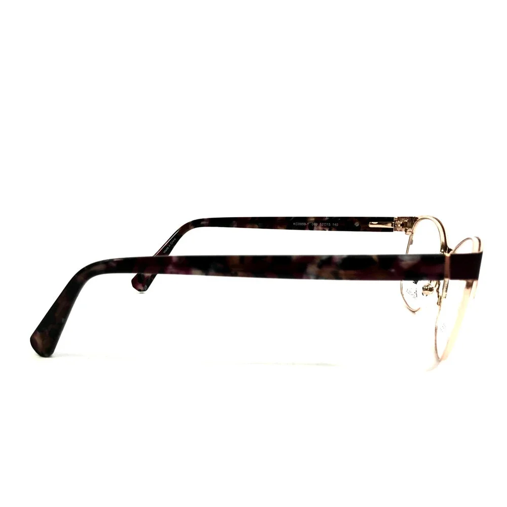 Reaction by Kenneth Cole Eyeglasses Frames KC0959-1 069 Brown Red 52-15-140